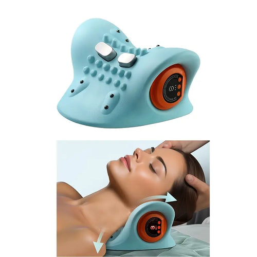 1pc Neck Massager, Finger Pressure Neck Massager, with Electric Shoulder